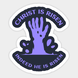 Christ is Risen Sticker